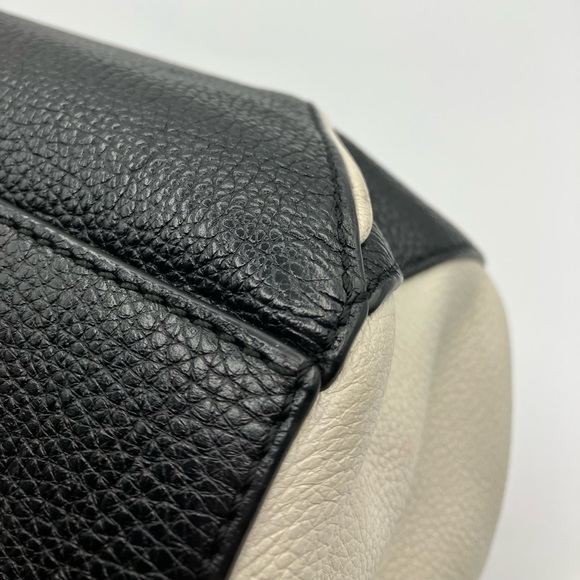 Kate Spade Wesley Place Laurel Black & White Satchel Bag - Picture 12 of 14